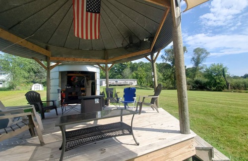 Smyrna House | Large lake house with Beach side Tiki BAR