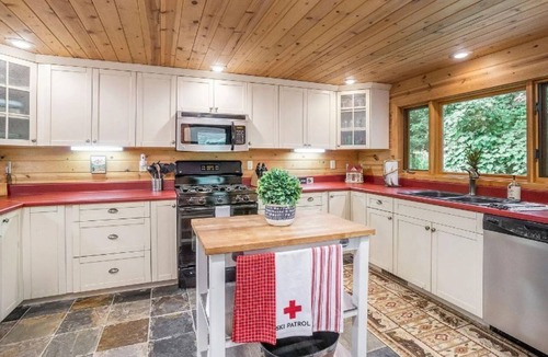 Lawrence Cabin | Large LODGE Sleeps 20 Game Rm HOT TUB Golf nearby Pontoon poker rm