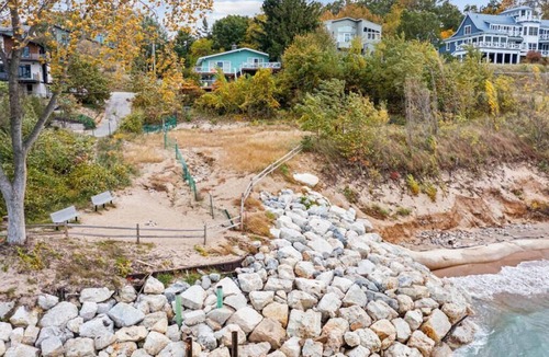 Michiana House | MICHIANA: Incredible lake views, hot tub, fireplace and beach access.