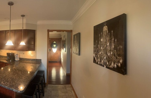 Munster House | Munster Hideaway, near chicago. Luxurious Living fully Furnished to impress you!