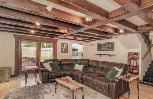 Stevensville Cabin | Near Lake Michigan | Private setting | Hot tub & Sauna | Game garage