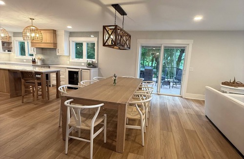 Montague House | NEW & IMPROVED Spectacular beach front home on Lake Michigan