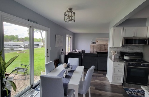 Howell House | Newly renovated 3 bedroom lakefront home on all-sports Crooked Lake!