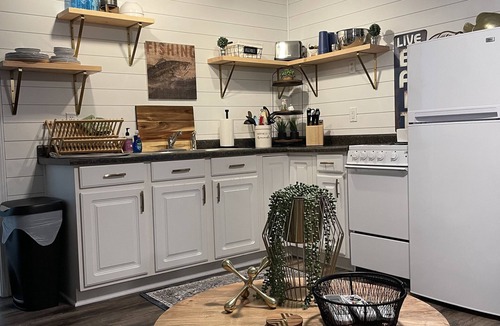 Newaygo Apartment | Newly renovated Studio Apartment with gorgeous Muskegon River views. Hardy Dam.