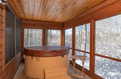 Saugatuck House | Our Get Aweigh - Cabin Retreat - private hot tub - community pool - Goshorn Lake Access