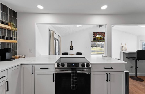 South Bend House | Pool | Hot Tub | 5 min to ND | Coffee Bar | Games