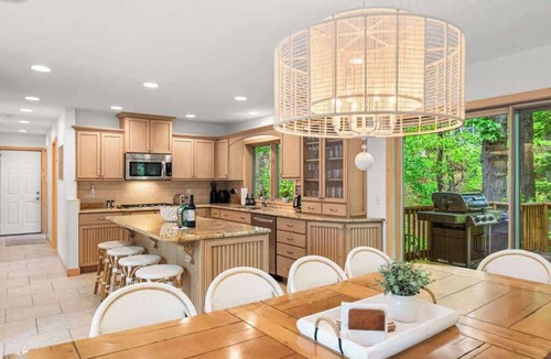 Michiana House | Poolside Retreat w/Hot Tub + Walk to LK MI Beach