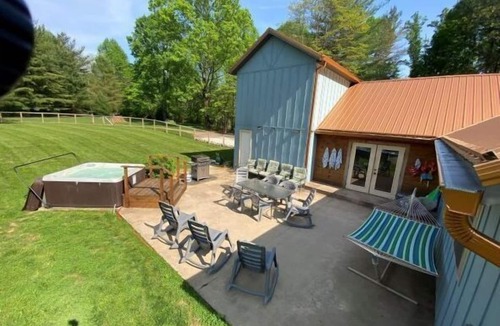 Bloomington House | Private King Suite on 25 Forested Acres with Pool, Hot Tub and Fire Pit near Bloomington