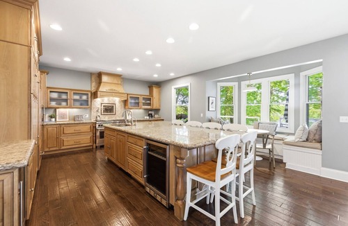 Berrien Springs House | Private Lakefront Escape, Launch boat from dock, swim island, hot tub, game room