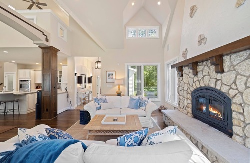 Michiana House | Putters Pool House - Grand Beach home with pool