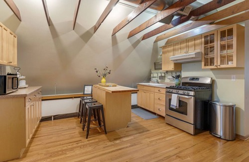 Wrigleyville Apartment | Root! Root! Root! For the Home Team in this Modern Studio