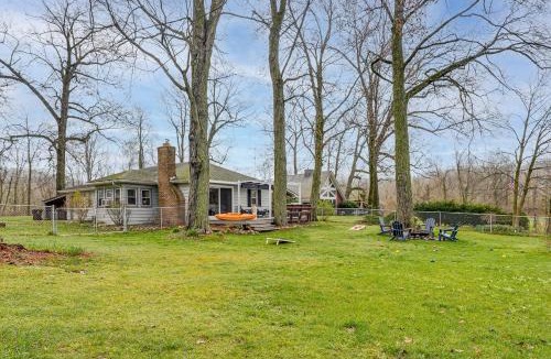 Delton House | Secluded Home w/Lake View in Delton!