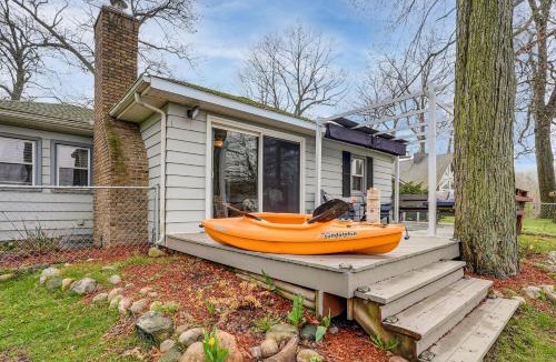 Delton House | Secluded Home w/Lake View in Delton!