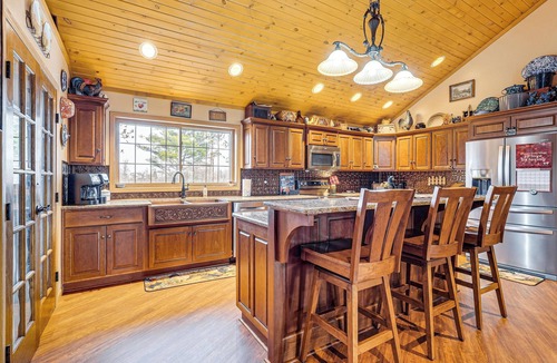 Preble House | Secluded, Waterfront Home w/Patio in Craigville!