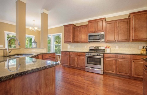 Saugatuck House | Silverberry Acres: Spacious Wooded Retreat w/Hot Tub and Fire Pit, Pet-Friendly