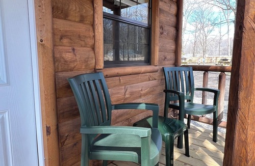Sister Lakes Cabin | Sister Lakes of Michigan Glamping Cabin #1