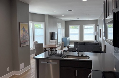 South Bend Apartment | Spacious 3-bedroom apartment above neighborhood tavern in South Bend