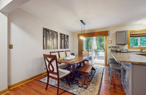 Shorewood-Tower Hills-Harbert House | Spacious Dog Friendly Home w/heated pool, fenced yard, gas grill, & fire pit