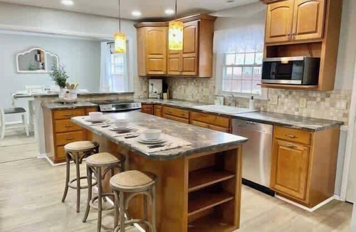 Ivy Hills House | Spacious Ivy Hills Home | Hot Tub Fenced Yard