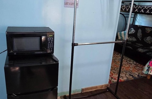 Monticello Apartment | Studio Cabins - Delightful studio cabins located at Outrigger Resort sleep 4! 1/4 mile away from Indiana Beach Amusement Park. These cabins have options featuring two (2) queen beds OR one (1) queen and one (1) futon. 350-450 square feet. All studio
