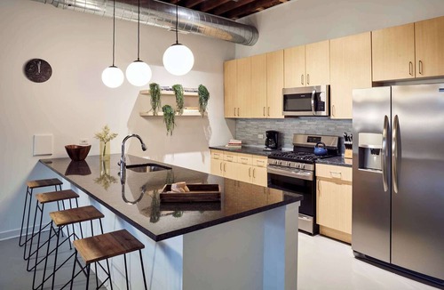 West Loop Apartment | Stunning Designer Loft in Fulton Market, Sleeps 24 | Featured In Architectural Digest