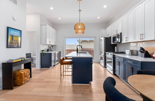 Mexicantown - Southwest Detroit House | Stylish Corktown Townhome · Steps from Michigan Central · 2-Car Garage