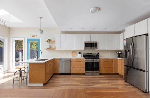 Norton Shores House | Swimming in the Woods