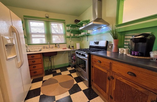 Bloomington House | The Sage | Whimsical Cottage Near IU, Downtown | 2 BR ·1 Bath ·Sleeps 5