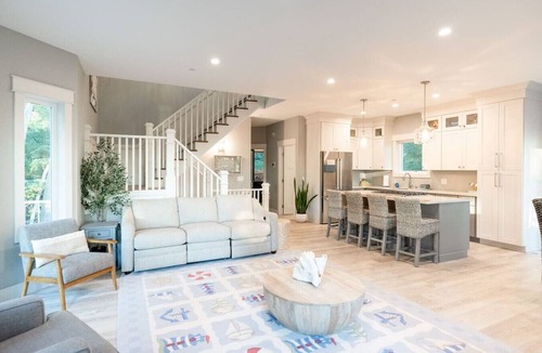 Norton Shores House | Tranquil Shores | Lake Michigan | Private Beach | Sleeps 11