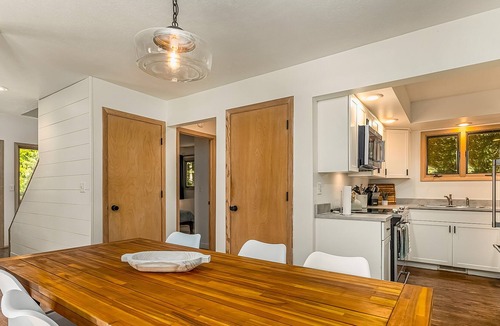 Shorewood-Tower Hills-Harbert House | Updated home with private hot tub, firepit & outdoor space - near Warren Dunes