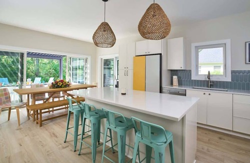Miami Park House | Urban Escape: Luxury South Haven Retreat | Soake Pool, Pickleball & Beach Access