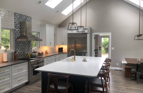 New Buffalo House | Vintage, restored home w/pool, hot tub & courtyard-just blocks to town & beach