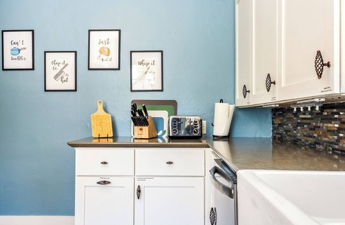 Winona Lake House | Walk to Grace, Lake, Village, Indoor Climbing Wall | Dog Friendly, Fenced Yard
