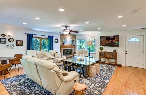 Lake Michigan Beach House | Walk to the Beach: Pet Friendly w/Fire Pit!