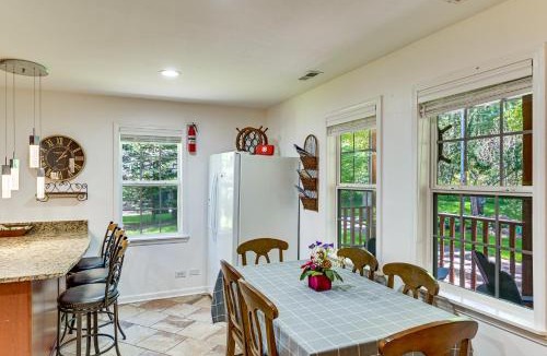 Lake Michigan Beach House | Walk to the Beach: Pet Friendly w/Fire Pit!