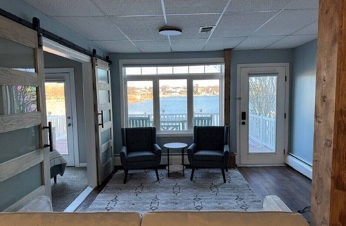 Montague Apartment | Waterfront White Lake Suite | Private Deck & King Bed