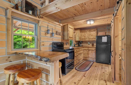 East Leroy Cabin | We Invite You To Hyde Away From It All.