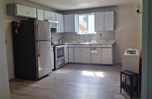 Decatur Other | Welcoming 3-bedroom farmhouse with AC and charming open spaces near Decatur.