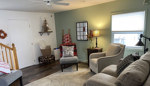 Charming home with stunning view of Wamplers Lake.