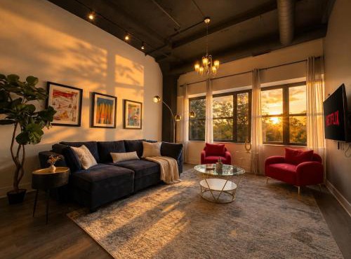 Chic Spacious 3BR South Loop Apartment Near McCormick Place, Roosevelt CTA & Shopping Area in Chicago