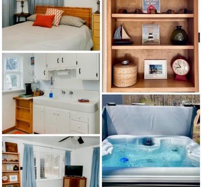 Cottage Apartment by Lake MI w private Hot Tub!