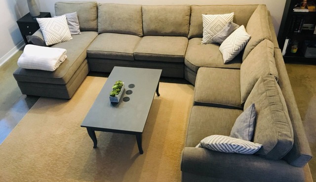Downtown Spacious Modern New House Large Deck Next to Monon Close to Mass Ave
