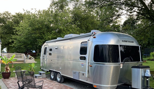 Enjoy a tranquil stay in our iconic, but thoroughly modern Airstream.