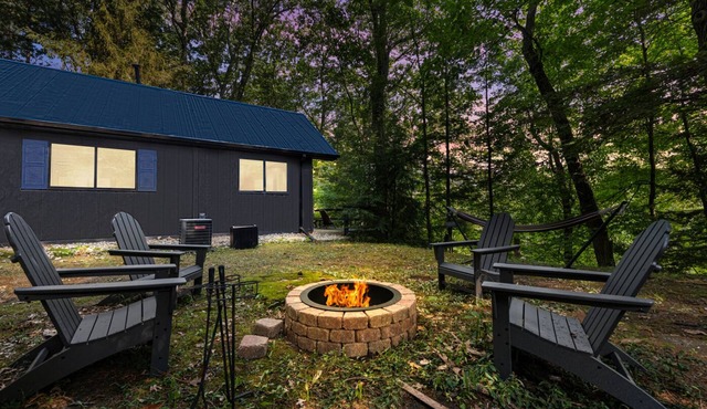 Forest Retreat Above the Kalamazoo River