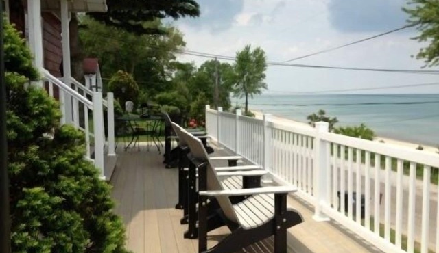 Lakefront Beach House.