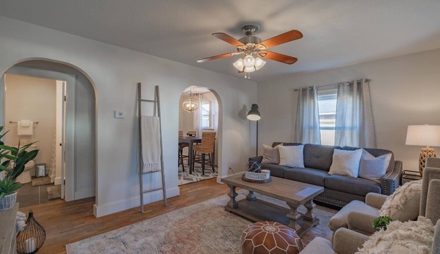 Lodge on Landess is a quaint two bedroom home that caters to your lodging comforts