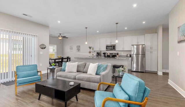 Modern 2BR + 2BA Condo with Garage & Patio