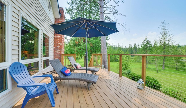Riverfront Cheboygan Cabin w/Kayaks & Dock! in Cheboygan