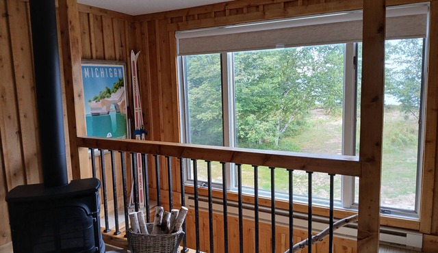 Rustic Moose Lakefront Guest Cabin on the Shore of Lake Superior in Brimley