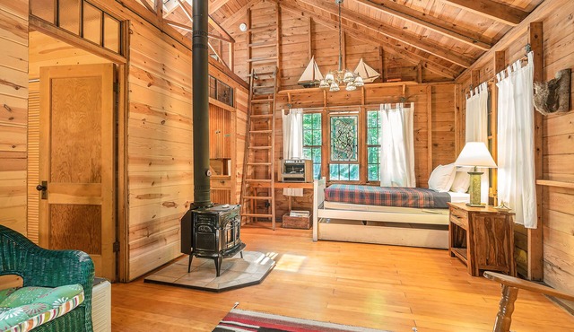 Secluded, dog-friendly cabin with Lake Michigan beach access & grill - near town